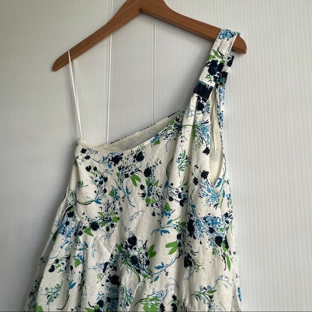 NWOT Free People All Mine 1 shoulder floral dress - Picture 8 of 10